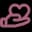 hand heart bold